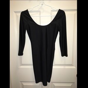 Simple black dress